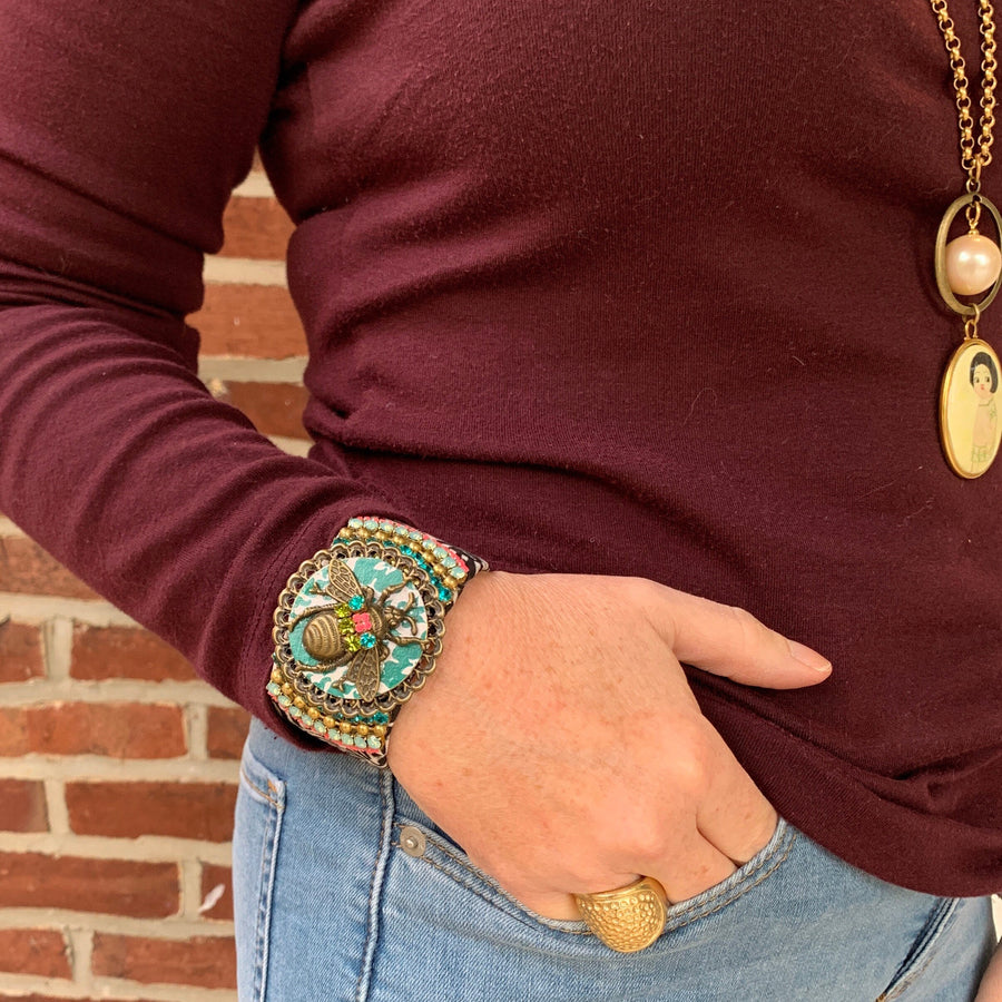 Lenora Dame Bee Kind Cuff Bracelet