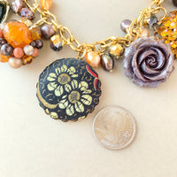 Lenora Dame Harvest Moon Statement Necklace - One-of-a-Kind