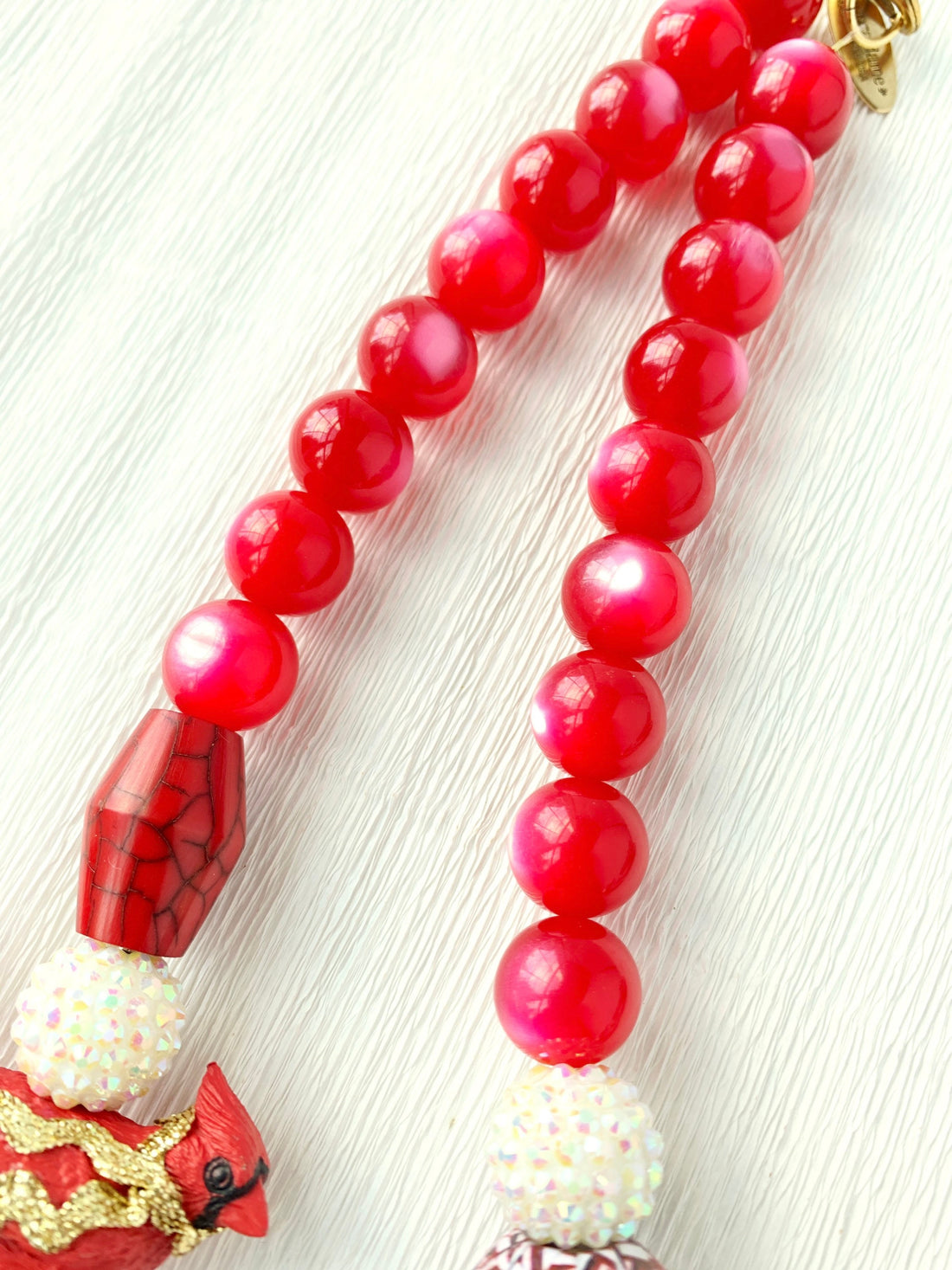 Lenora Dame Candace the Cardinal Queen Mum Necklace
