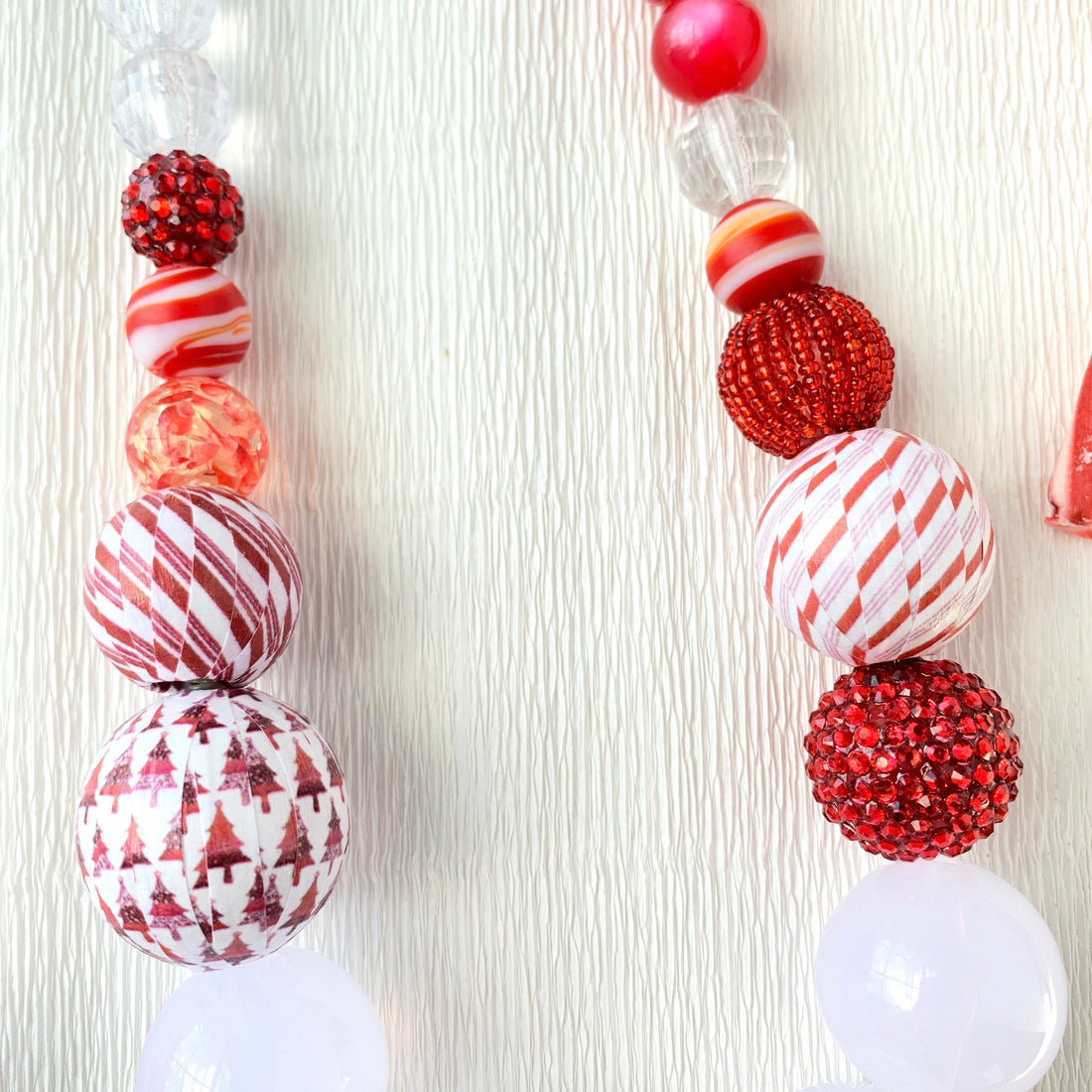 Lenora Dame Candy Cane Queen Mum Necklace