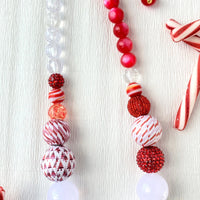 Lenora Dame Candy Cane Queen Mum Necklace