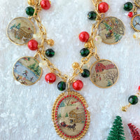 Lenora Dame Home for the Holidays Charm Necklace