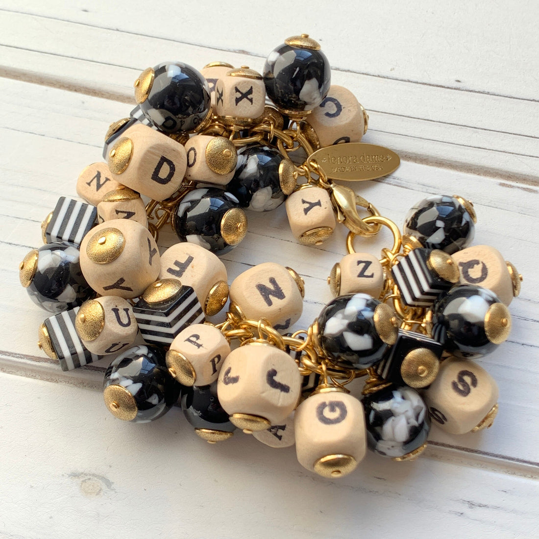 Chunky Alphabet Bracelet