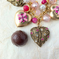 LAST FEW! Lenora Dame Love Letter Heart Locket Necklace