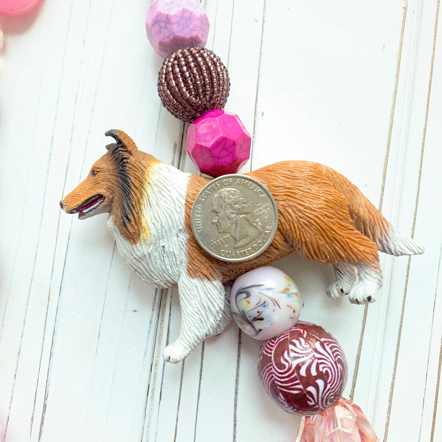 Lenora Dame Collie Queen Mum Necklace