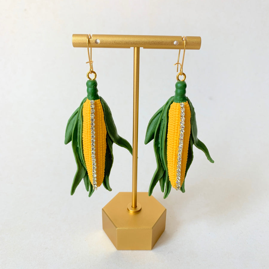 Lenora Dame Corn on the Cob Earrings