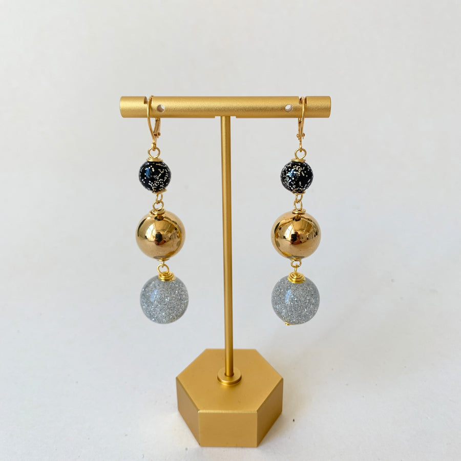 Lenora Dame New Year's Eve Drop Earrings