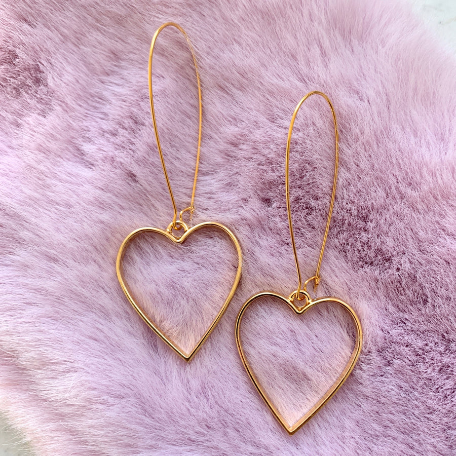 Big Heart Earrings